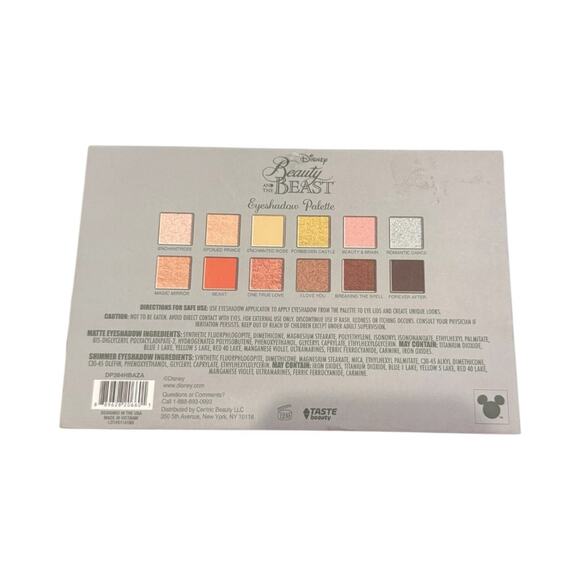 NEW AND SEALED! Disney Belle Floral Eyeshadow Palette - Gold edged- - Picture 2 of 7